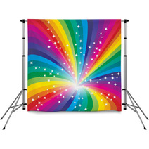 Abstract Rainbow Background Backdrops 17289030