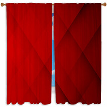Abstract Red Geometric Vector Background Can Be Used For Cover Design Poster Advertising Window Curtains 222012195