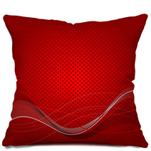 Abstract Red Texture Background Pillows 64368419