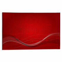 Abstract Red Texture Background Rugs 64368419