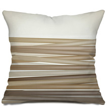 Abstract Retro Vector Striped Background Pillows 57371892