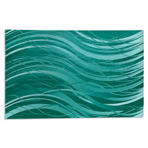 Abstract Sea Plants Rugs 1502314