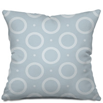 Abstract Seamless Polka Dot Pattern Pillows 64996821