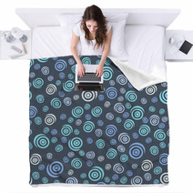 Abstract Seamless Shapes Blankets 58259766