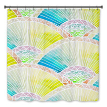Abstract Seamless Watercolor Pattern Bath Decor 67412299