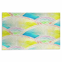Abstract Seamless Watercolor Pattern Rugs 67412299