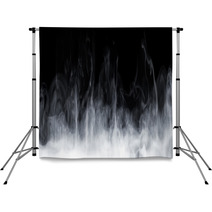 Abstract Smoke In Dark Background Backdrops 162604836