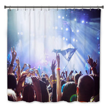 Abstract Soft Background The Fans In The Concert Hall Hands In The Air Bath Decor 114737904