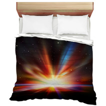 Abstract Space Background With Stars Bedding 57699849