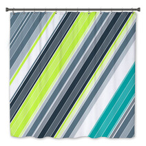 Abstract Striped Background Bath Decor 66875198