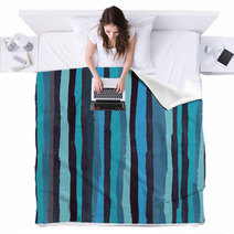 ABSTRACT STRIPED BACKGROUND Blankets 55486374