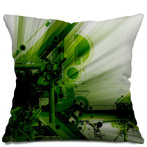 Abstract Tech Background Pillows 2410946