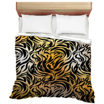 Abstract Tiger Skin Bedding 51688748