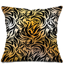 Abstract Tiger Skin Pillows 51688748