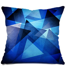 Abstract Triangle Background Pillows 54542609