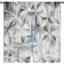Abstract Triangle Background Window Curtains 63267357