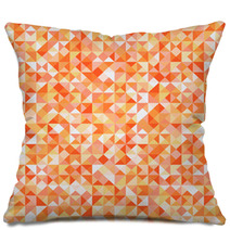Abstract Triangles Background Pillows 66373107