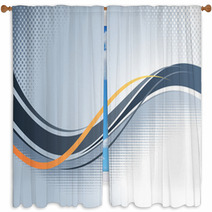 Abstract Vector Background Window Curtains 63881377