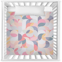 Abstract Vector Colorful Geometric Harmonic Wave Background Nursery Decor 188799155