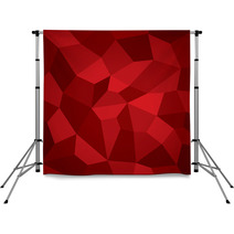Abstract Vector Geometry Background, Red Planes, More Surfaces Backdrops 71584399