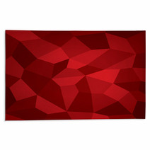 Abstract Vector Geometry Background, Red Planes, More Surfaces Rugs 71584399