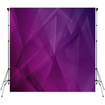 Abstract Violet Polygonal Mosaic Background Backdrops 116753554