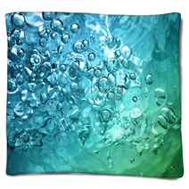 Abstract Water With Bubbles Blankets 20213183