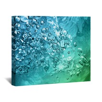Abstract Water With Bubbles Wall Art 20213183
