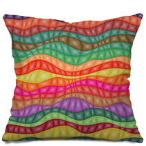 Abstract Wavy Background Pillows 56957118