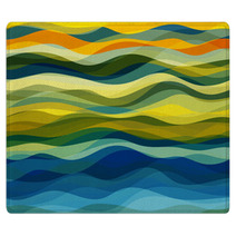 Abstract Wavy Background Rugs 63381485