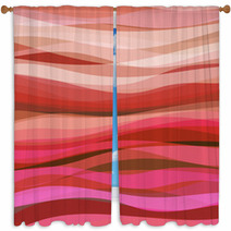Abstract Wavy Background Window Curtains 58485328