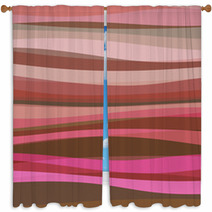Abstract Wavy Background Window Curtains 58485379