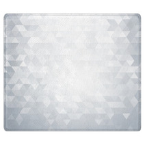 Abstract White Geometric Background Rugs 52730826