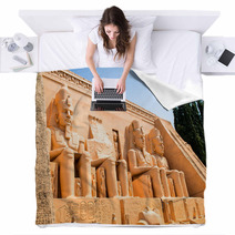 Abu Simbel Egypt Blankets 63512665