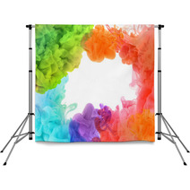 Acrylic Colors In Water. Abstract Background. Backdrops 55867602