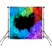Acrylic Colors In Water. Abstract Background. Backdrops 62034186