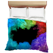 Acrylic Colors In Water. Abstract Background. Bedding 62034186
