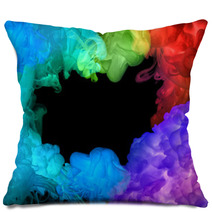 Acrylic Colors In Water. Abstract Background. Pillows 62034186