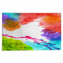Acrylic Colors In Water. Abstract Background. Rugs 55867607