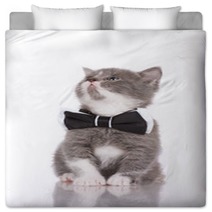 Adorable Kitten In A Bow Tie Bedding 65203750