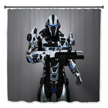 Advanced Robot Usper Soldier  Bath Decor 62940873