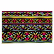 African Line Pattern Rugs 90812657