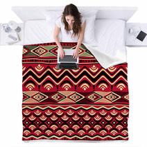 African Pattern Blankets 90448967