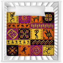 African Pattern Nursery Decor 39456243