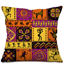 African Pattern Pillows 39456243