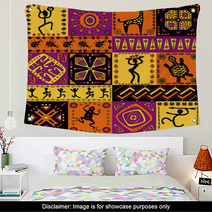 African Pattern Wall Art 39456243