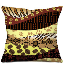 African Style Background Pillows 37972528