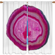 Agate Rose Window Curtains 26717