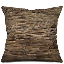 Aged Dark Wood Texture Pillows 46368940