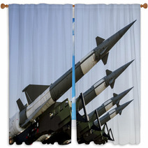 Air Force Missile System Window Curtains 44863258